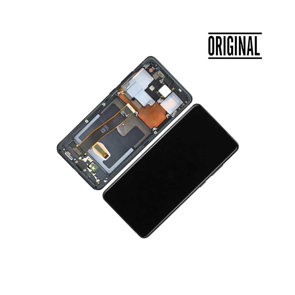 Pantalla para Samsung S20 Ultra /G988 Negra (Original Service Pack)