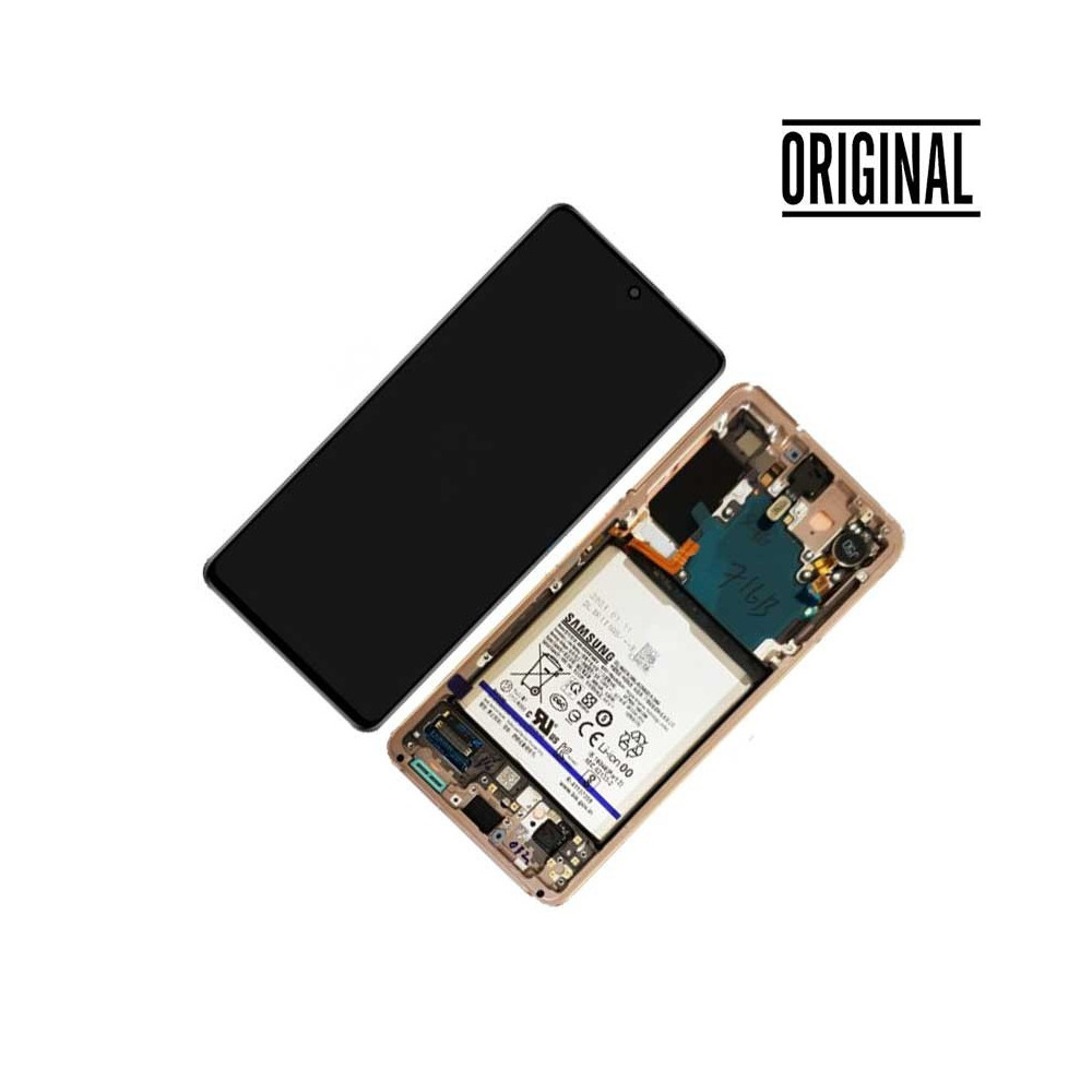 Pantalla para Samsung S21 5G /G991 Violeta (Original Service Pack)
