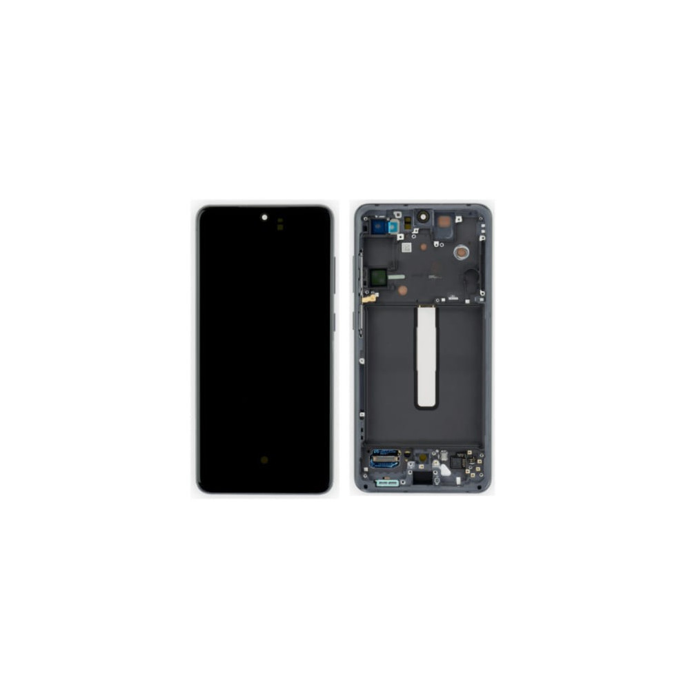 Pantalla para Samsung S21 FE /G990 Gris/Negro (Original Service Pack)