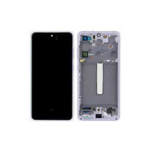 Pantalla para Samsung S21 FE /G990 Violeta (Original Service Pack)