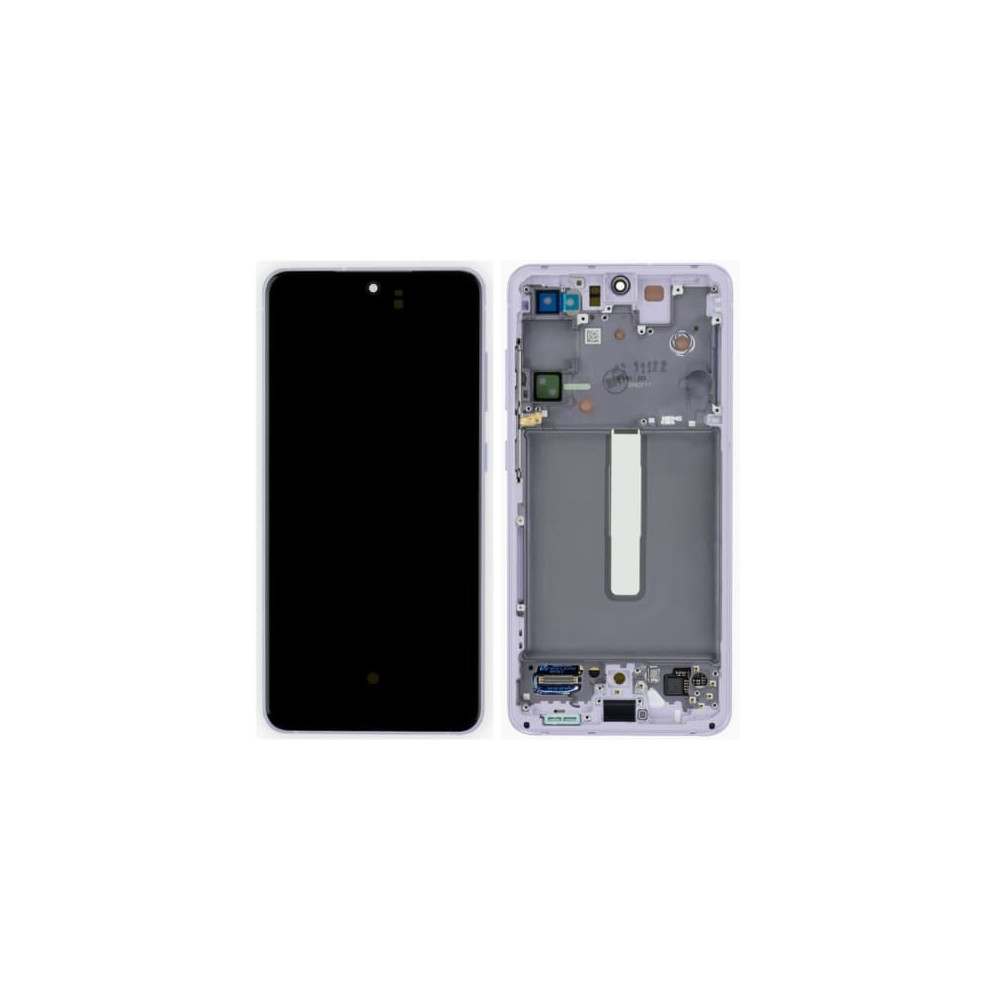 Pantalla para Samsung S21 FE /G990 Violeta (Original Service Pack)