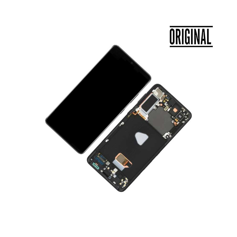 Pantalla para Samsung S21 Plus 5G /G996 Plata/Blanca (Original Service Pack)