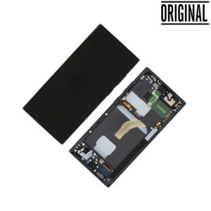 Pantalla para Samsung S22 Ultra /S908 Lila/Burgundy (Original Service Pack)