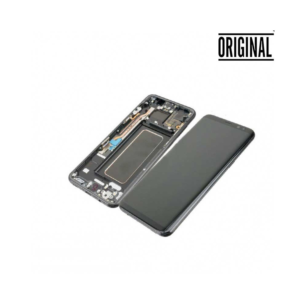 Pantalla para Samsung S8 Plus /G955 Negra (Original Service Pack)