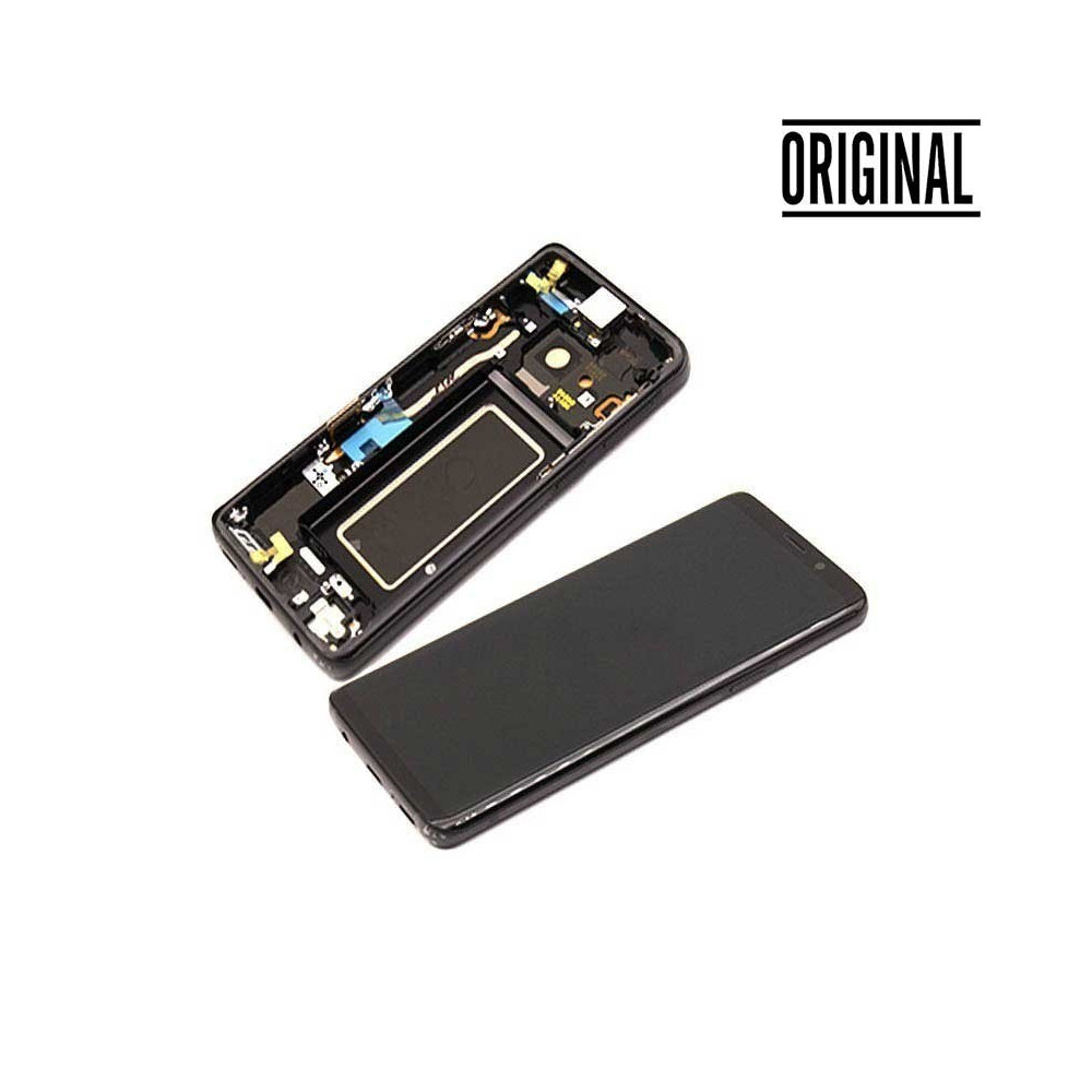Pantalla para Samsung S9 /G960 Negra (Original Service Pack)