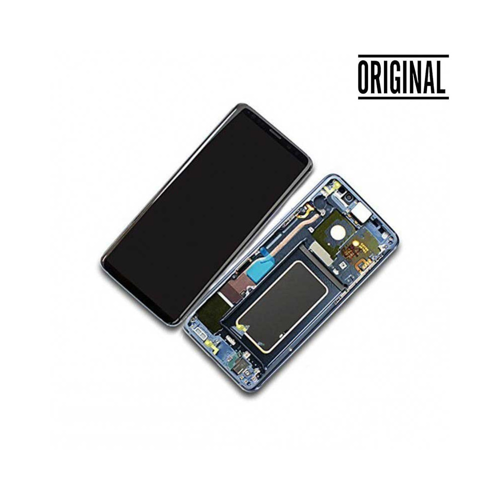 Pantalla para Samsung S9 Plus /G965 Azul (Original Service Pack)