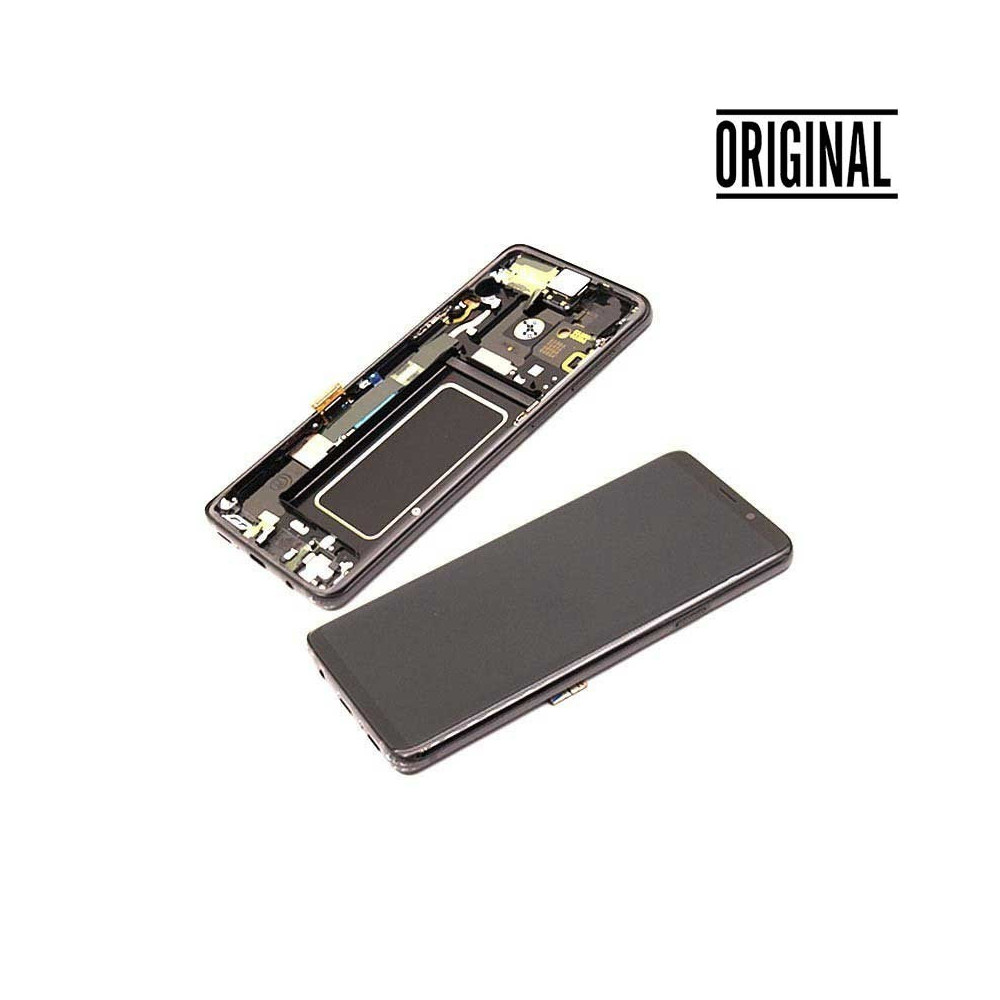 Pantalla para Samsung S9 Plus /G965 Negra (Original Service Pack)