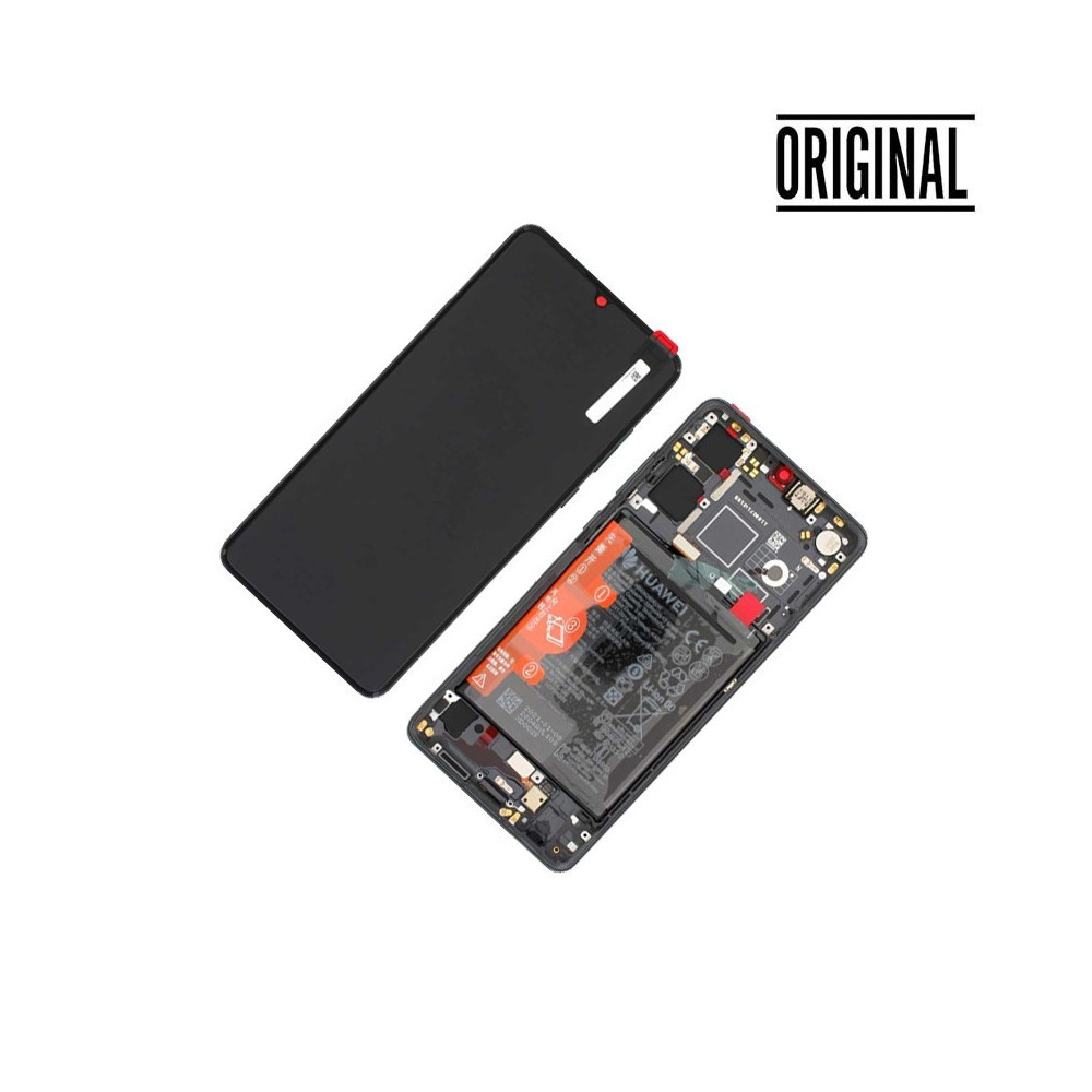 Pantalla para Huawei P30 (2019) Con Marco New Code Negra Original Servicepack