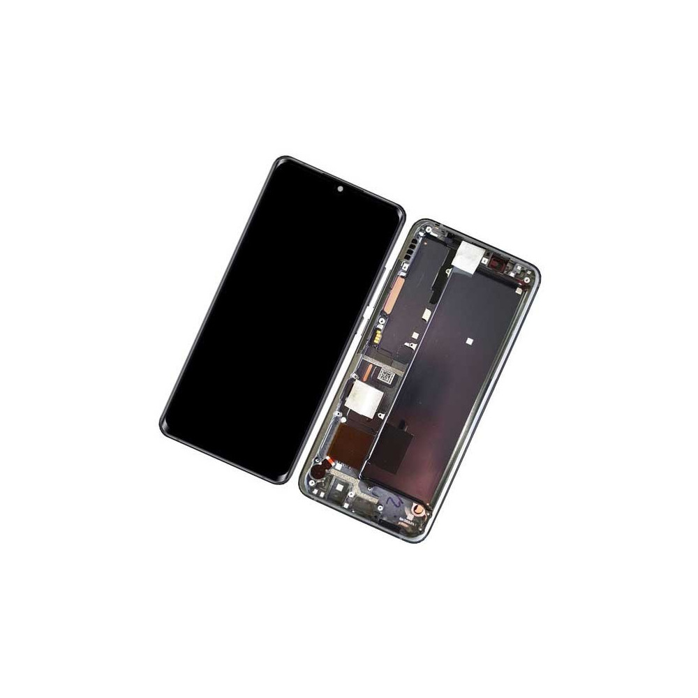 Pantalla para Xiaomi Mi Note 10 /Note 10 Pro /Note 10 Lite con Marco Negro (Original Service Pack)