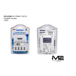 Cargador de bateria SU-C704A2 1,5V/1A