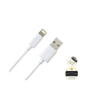 Cable USB  para Lightning 1M 2.4A Borofone Hoco. x23