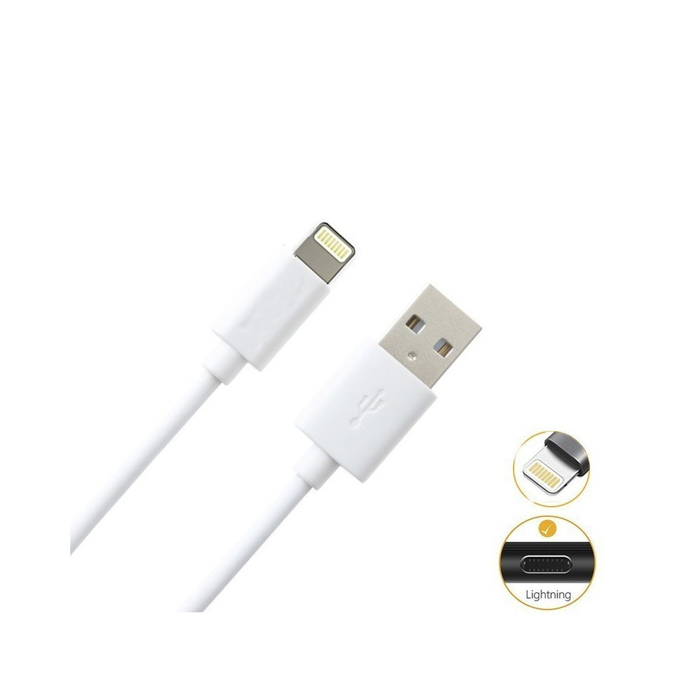 Cable USB  para Lightning 1M 2.4A Borofone Hoco. x23