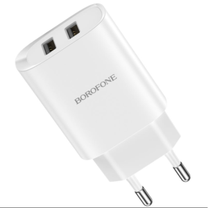 Cargador Enchufe com 2Usb Borofone BN2 2.1A