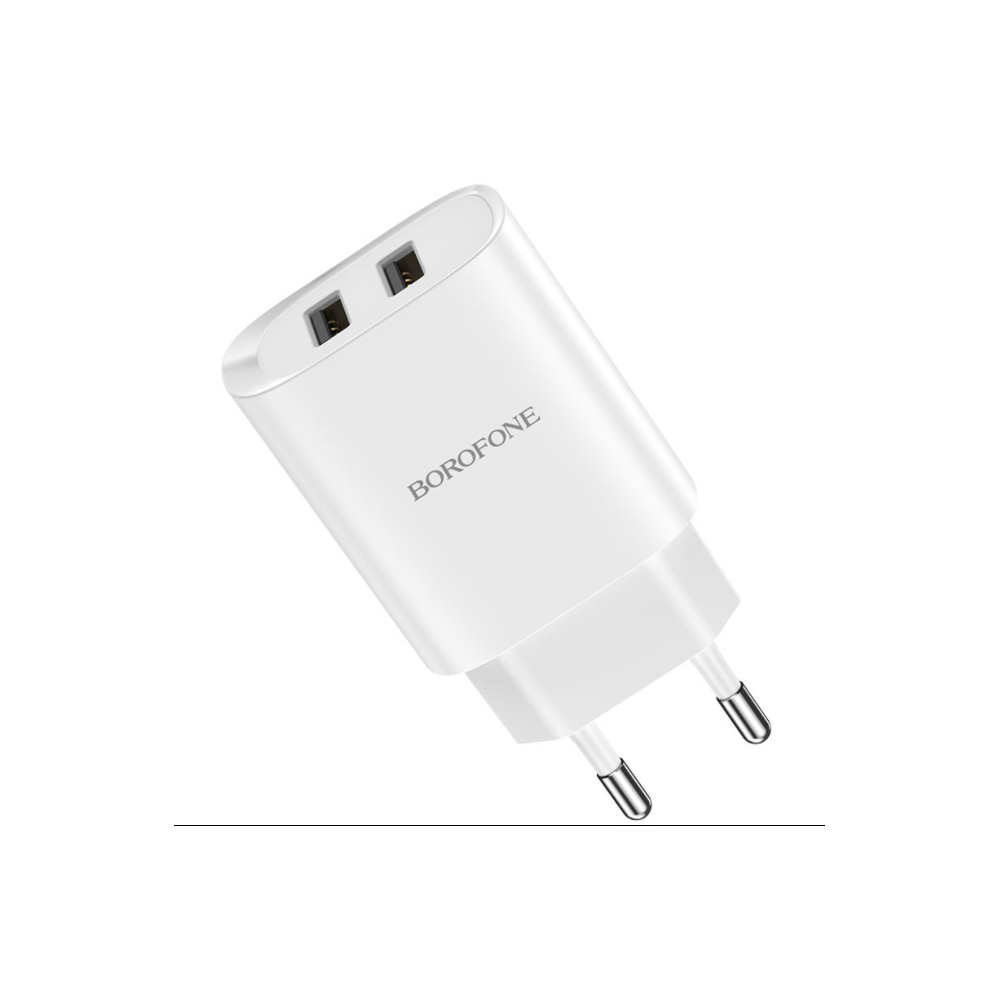 Cargador Enchufe com 2Usb Borofone BN2 2.1A