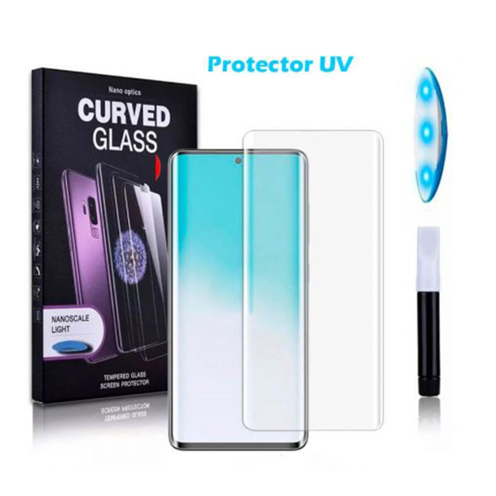 Cristal templado UV 3D Curvo para Huawei P30 pro