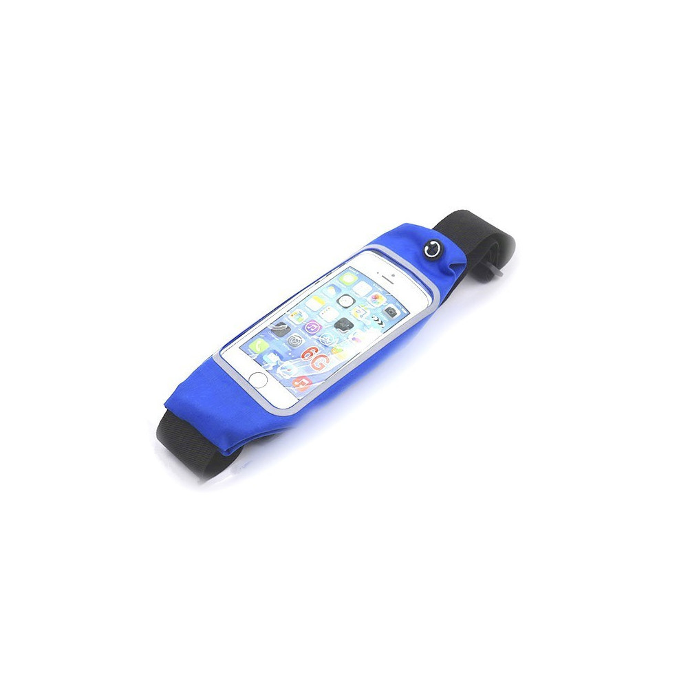 Cinturon deportivo impermeable para telefono s de 4.7" Azul