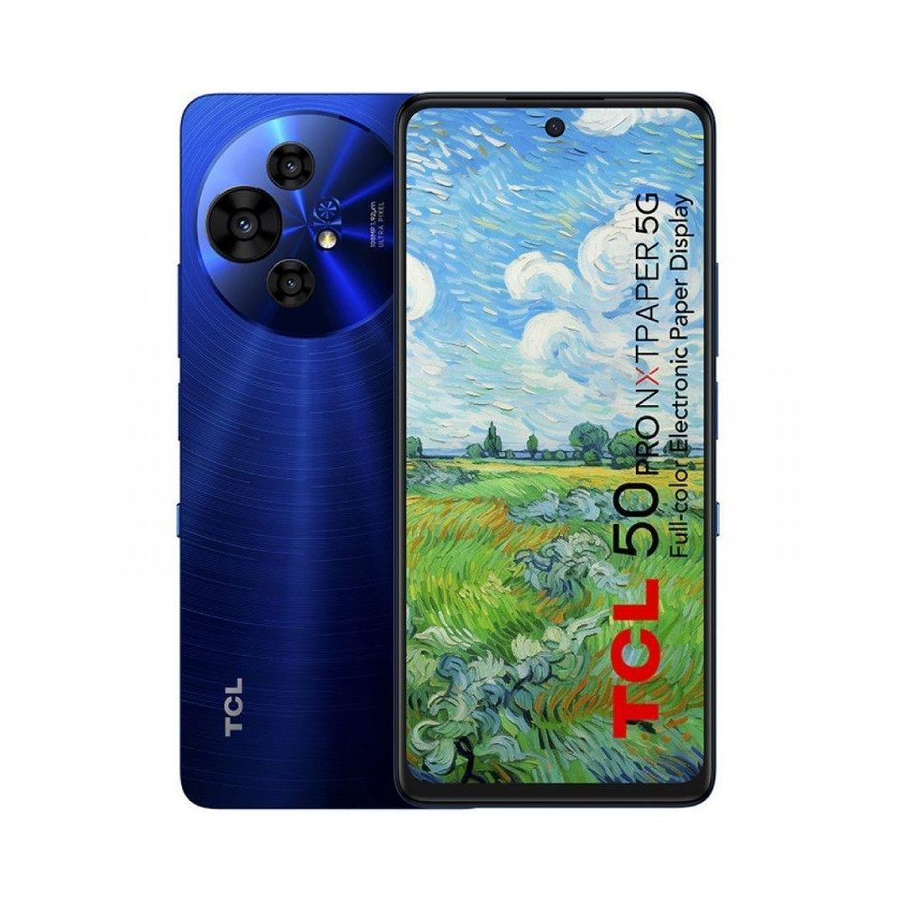 Smartphone tcl 50 pro nxtpaper 8gb/ 512gb/ 6.8'/ 5g/ azul medianoche