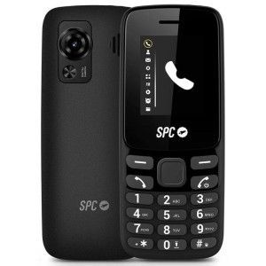 Teléfono móvil spc talk 2 go para personas mayores/ negro