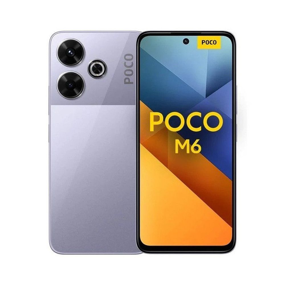 Smartphone xiaomi poco m6 6gb/ 128gb/ 6.79'/ púrpura