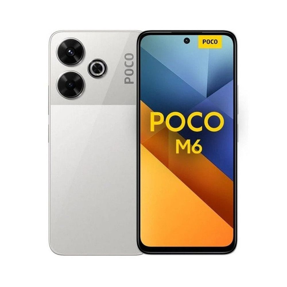Smartphone xiaomi poco m6 6gb/ 128gb/ 6.79'/ plata