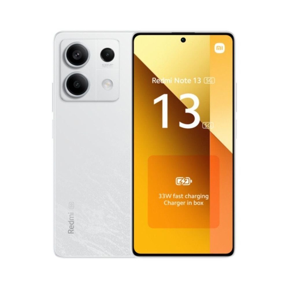 Smartphone xiaomi redmi note 13 8gb/ 256gb/ 6.67'/ 5g/ blanco