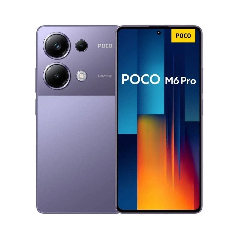 Smartphone xiaomi poco m6 pro 12gb/ 512gb/ 6.67'/ púrpura