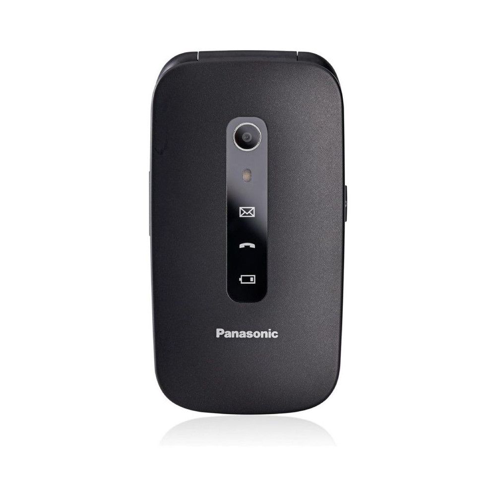 Teléfono móvil panasonic kx-tu550 para personas mayores/ negro