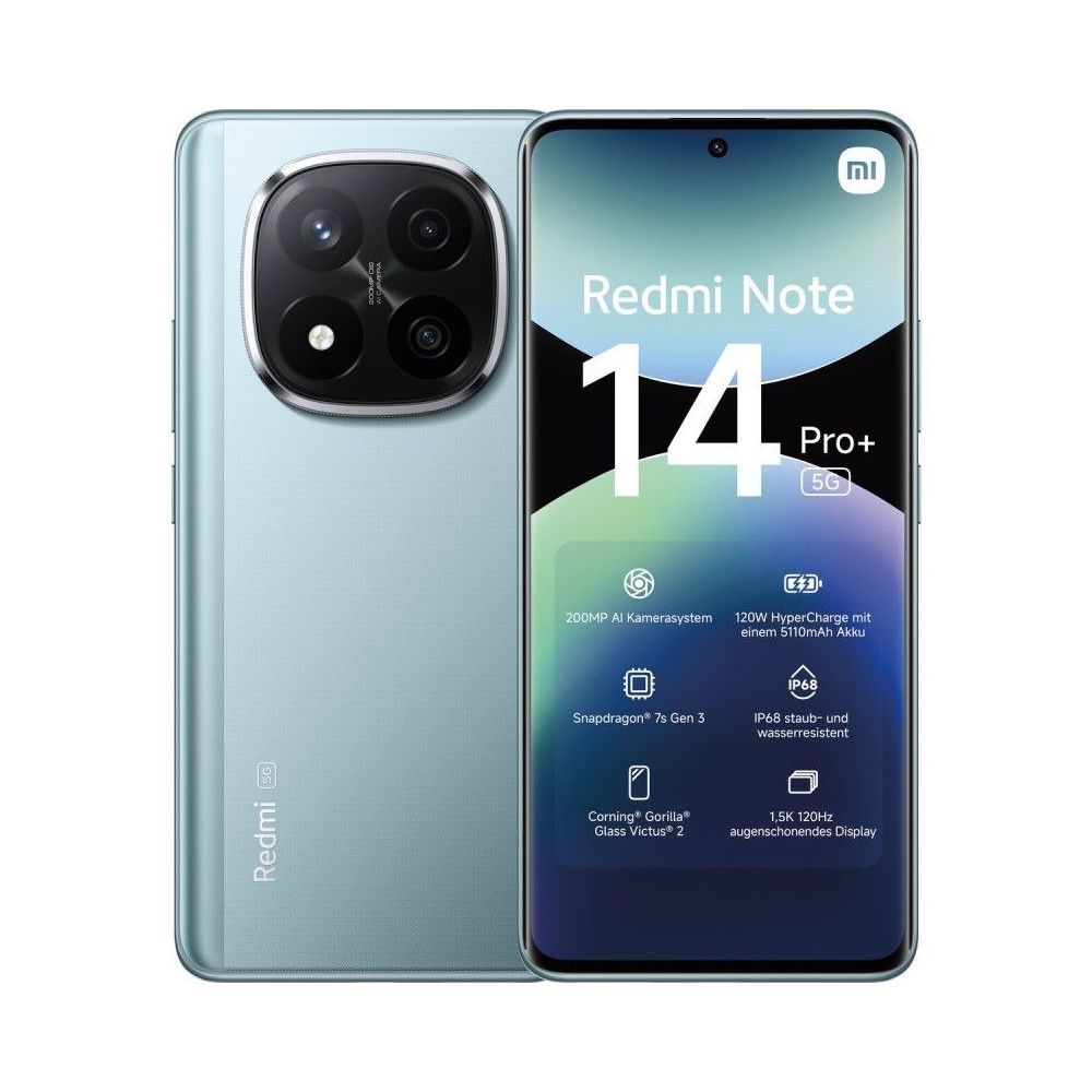 Smartphone xiaomi redmi note 14 pro+ 12gb/ 512gb/ 6.67'/ 5g/ azul