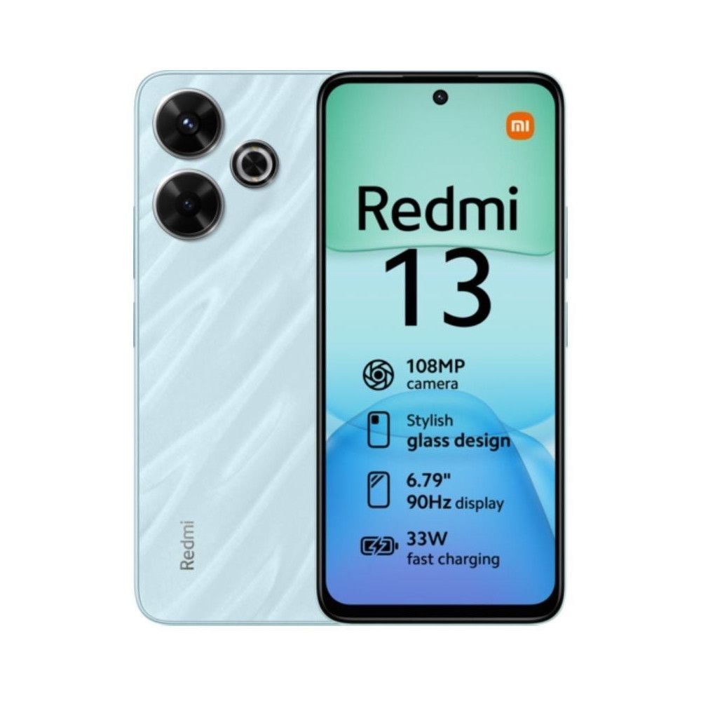 Smartphone xiaomi redmi 13 8gb/ 256gb/ 6.79'/ azul océano