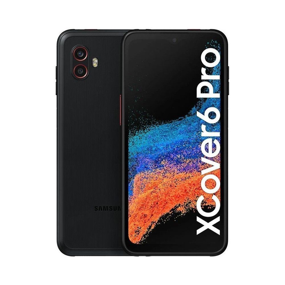 Smartphone ruggerizado samsung galaxy xcover 6 pro enterprise edition 6gb/ 128gb/ 6.6'/ 5g/ negro