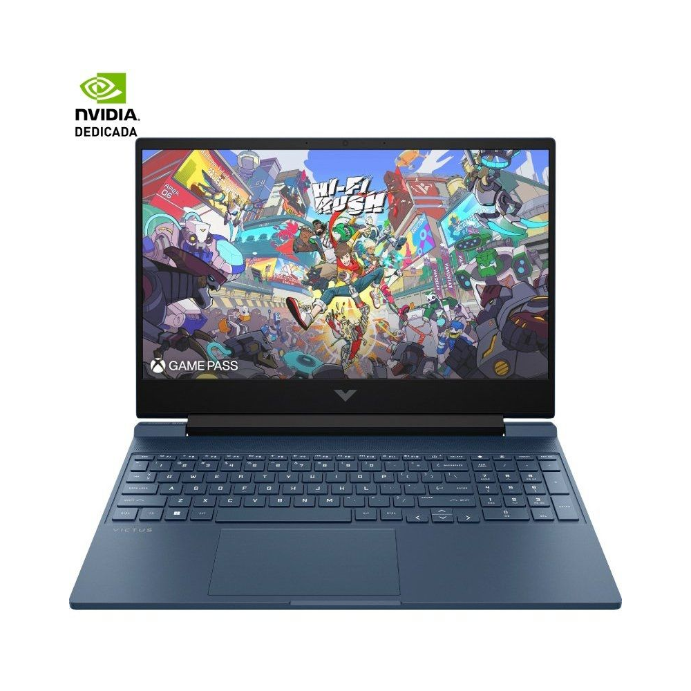 Portátil gaming hp victus 15-fa2039ns intel core 7-240h/ 16gb/ 1tb ssd/ geforce rtx 5060/ 15.6'/ sin sistema operativo