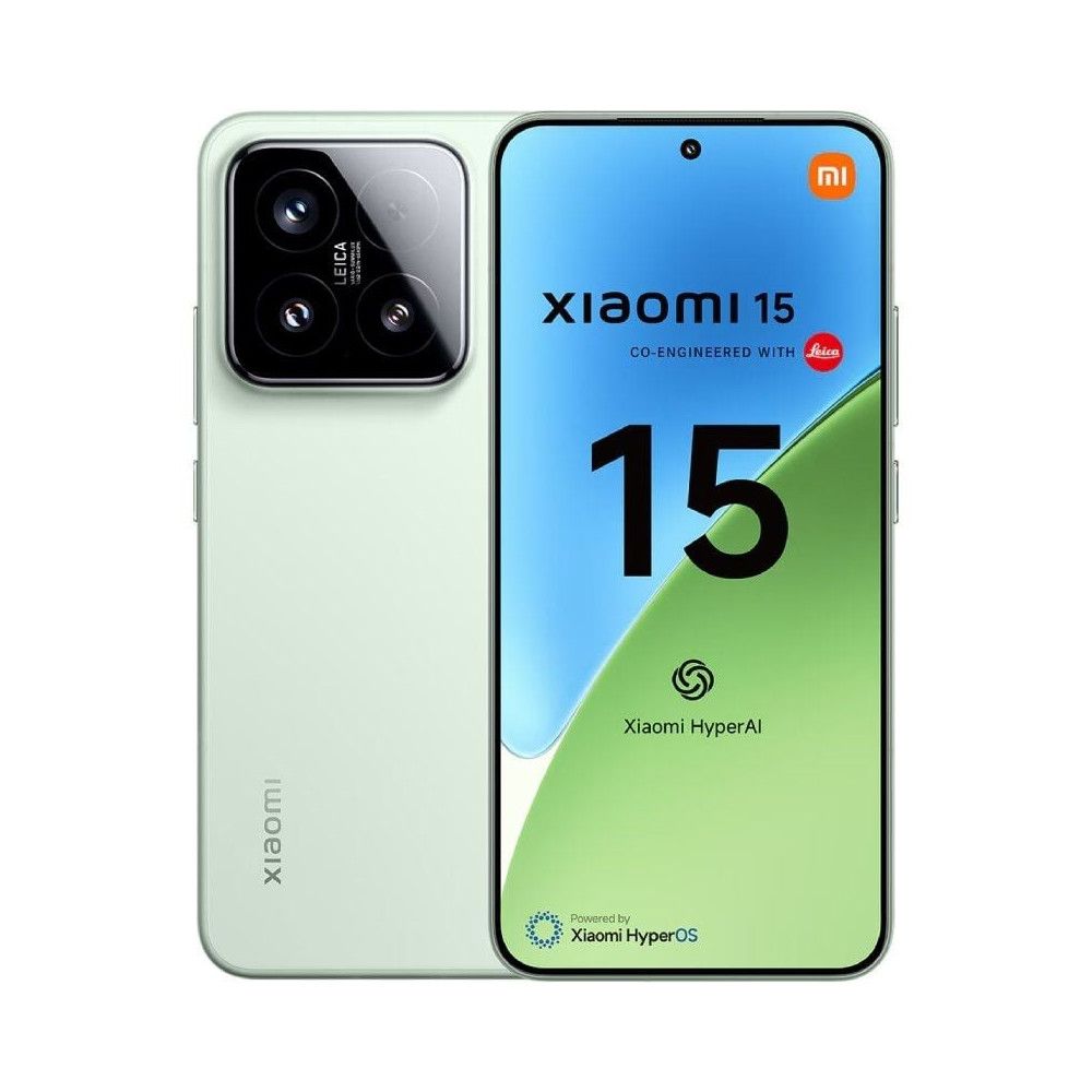 Smartphone xiaomi 15 nfc 12gb/ 256gb/ 6.36'/ 5g/ verde