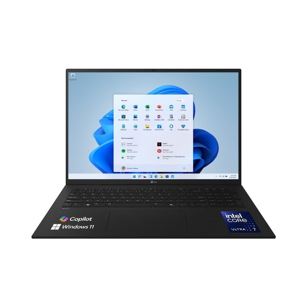 Portátil lg gram 17z90t-v.ap88b intel core ultra 7-255h/ 32gb/ 1tb ssd/ 17'/ win11 pro