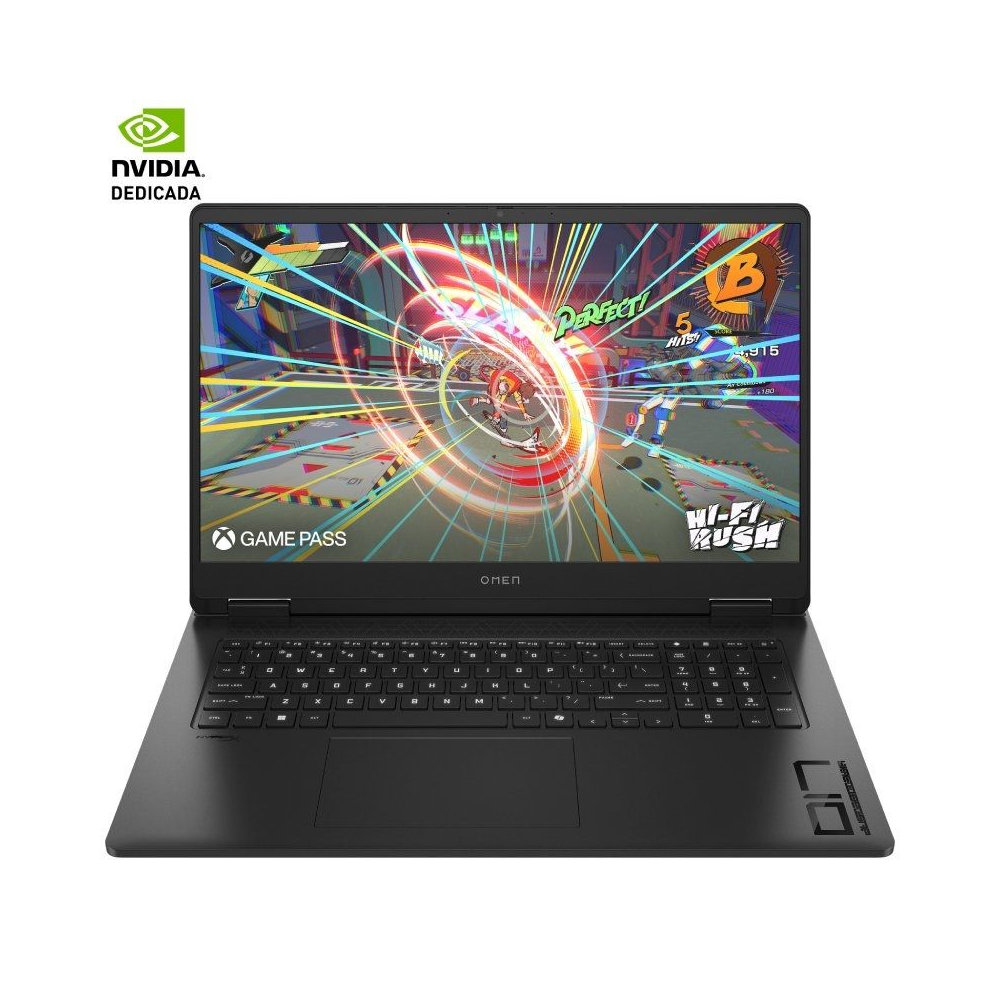 Portátil gaming hp omen 17-db0007ns ryzen 9 8945hs/ 32gb/ 1tb ssd/ geforce rtx 4060/ 17.3'/ sin sistema operativo