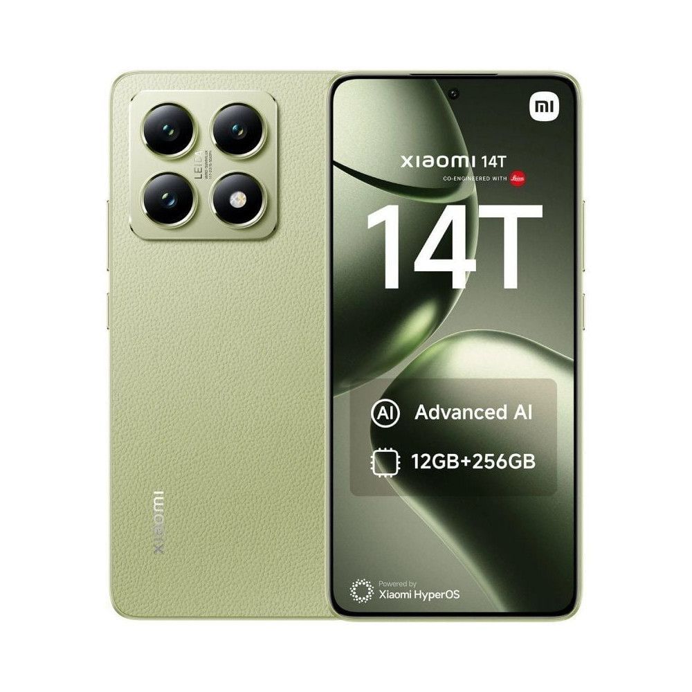 Smartphone xiaomi 14t 12gb/ 256gb/ 6.67'/ 5g/ verde