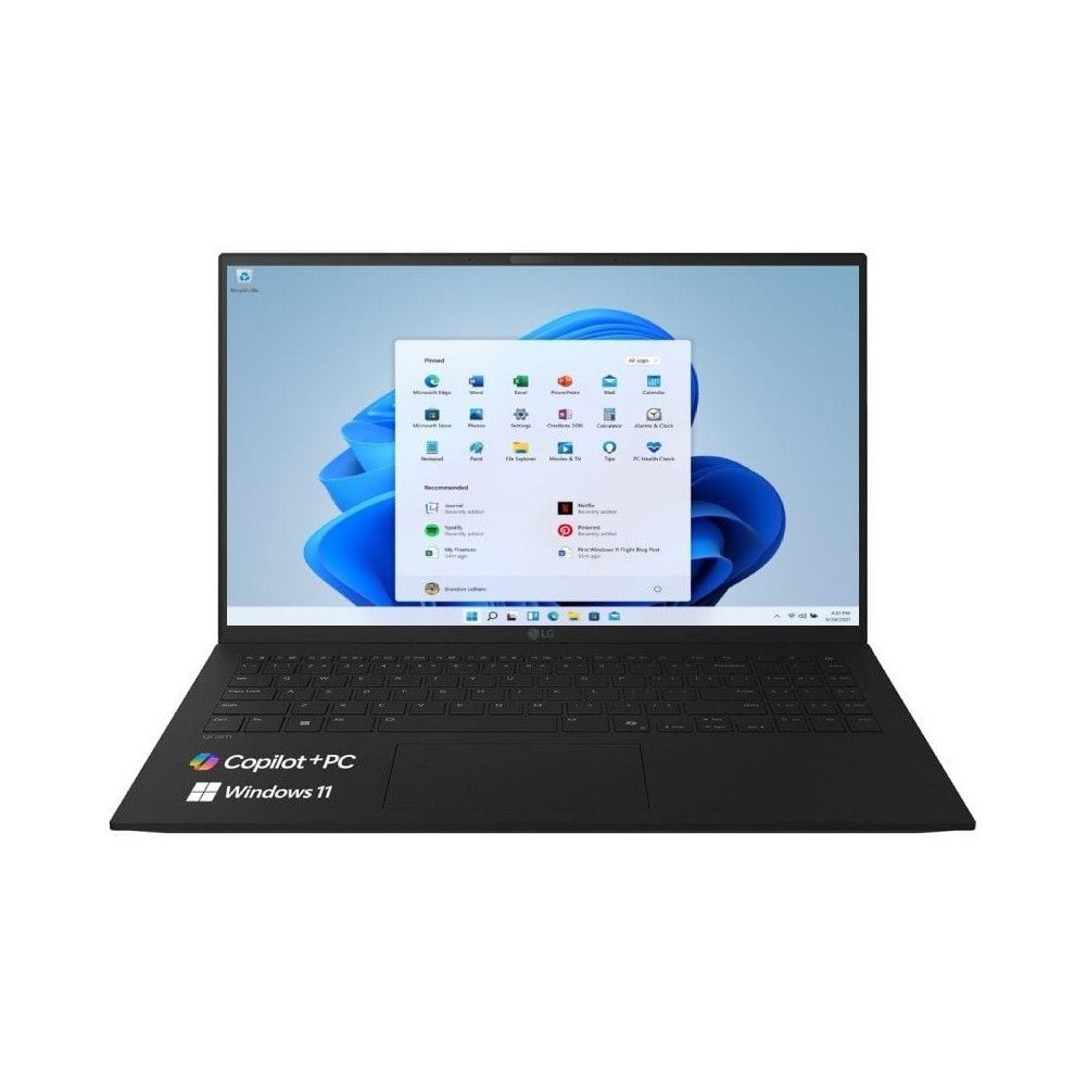 Portátil lg gram 15z80t-g.as55b ryzen ai 5 340/ 16gb/ 512gb ssd/ 15.6'/ win11