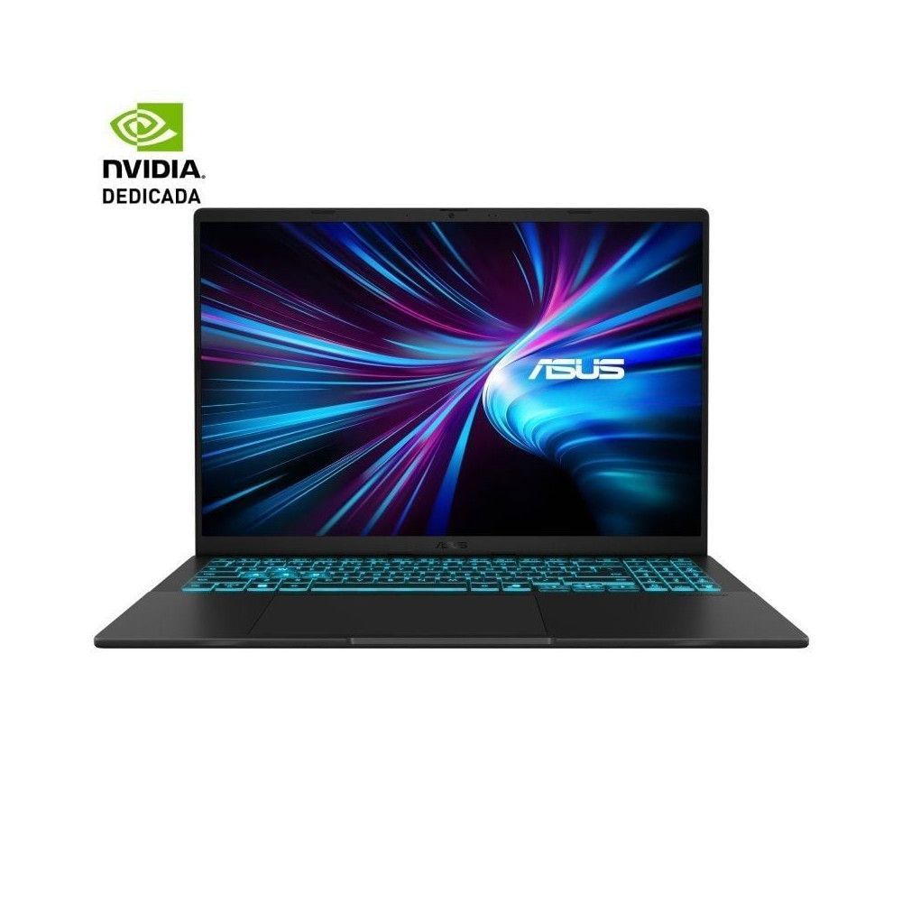 Portátil gaming asus v16 v3607vm-rp011 intel core 7-240h/ 16gb/ 1tb ssd/ geforce rtx 5060/ 16'/ sin sistema operativo
