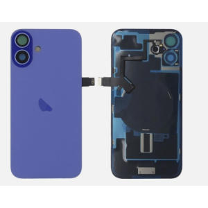 Tapa trasera para  iPhone 16 Plus Con Lente de Cámara Azul+Magsafe