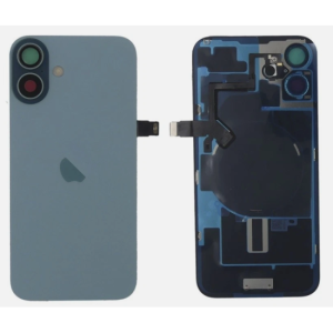 Tapa trasera para  iPhone 16 Con Lente de Cámara Verde+Magsafe
