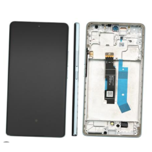 Pantalla Completa para Xiaomi Redmi Note 14 Pro 5G (2025) con Marco Azul (Original Service Pack)