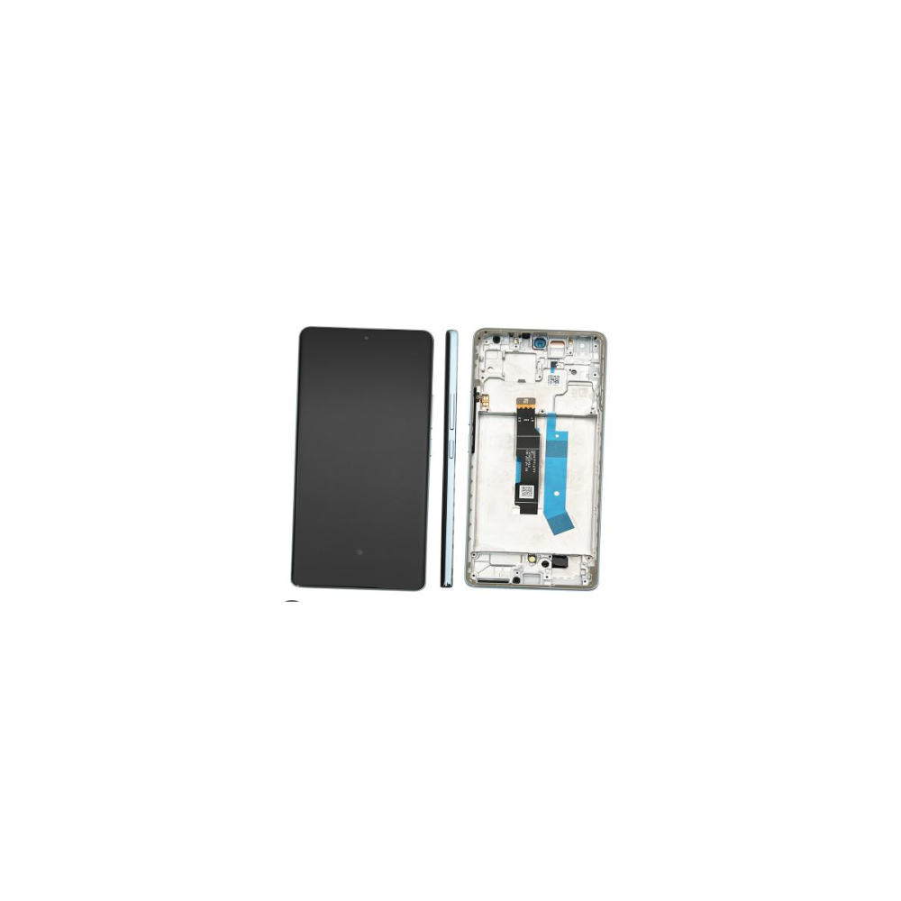Pantalla Completa para Xiaomi Redmi Note 14 Pro 5G (2025) con Marco Azul (Original Service Pack)