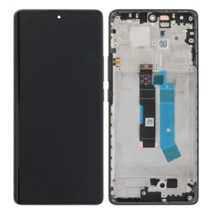 Pantalla Completa para Xiaomi Redmi Note 14 Pro 5G (2025) con Marco Negro (Original Service Pack)