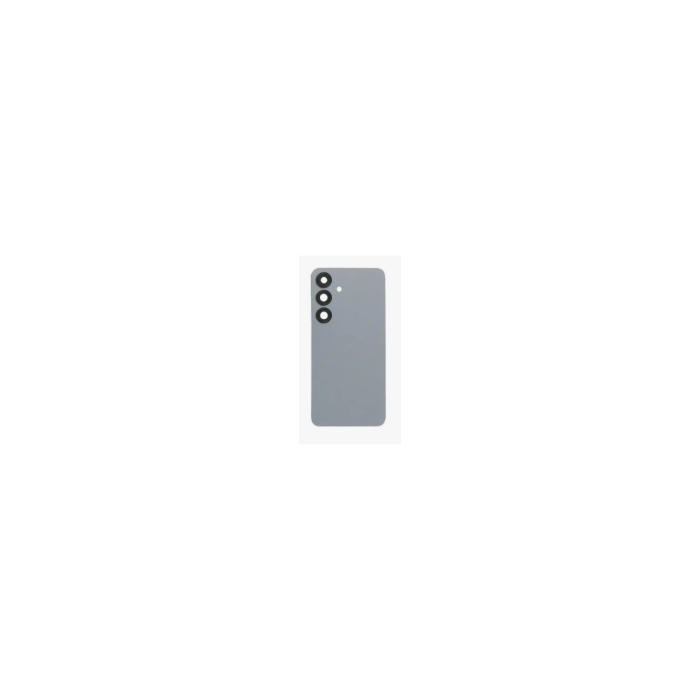 Tapa Trasera con Lentes para Samsung Galaxy S25 SM-S931 Gris/Plata