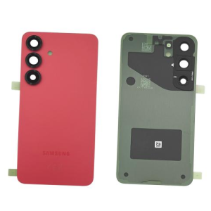Tapa Trasera con Lentes para Samsung Galaxy S25 SM-S931 Rojo