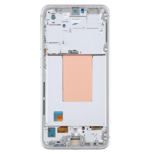 Pantalla completa para Samsung Galaxy S24 FE con Marco Blanco (Original Service Pack)