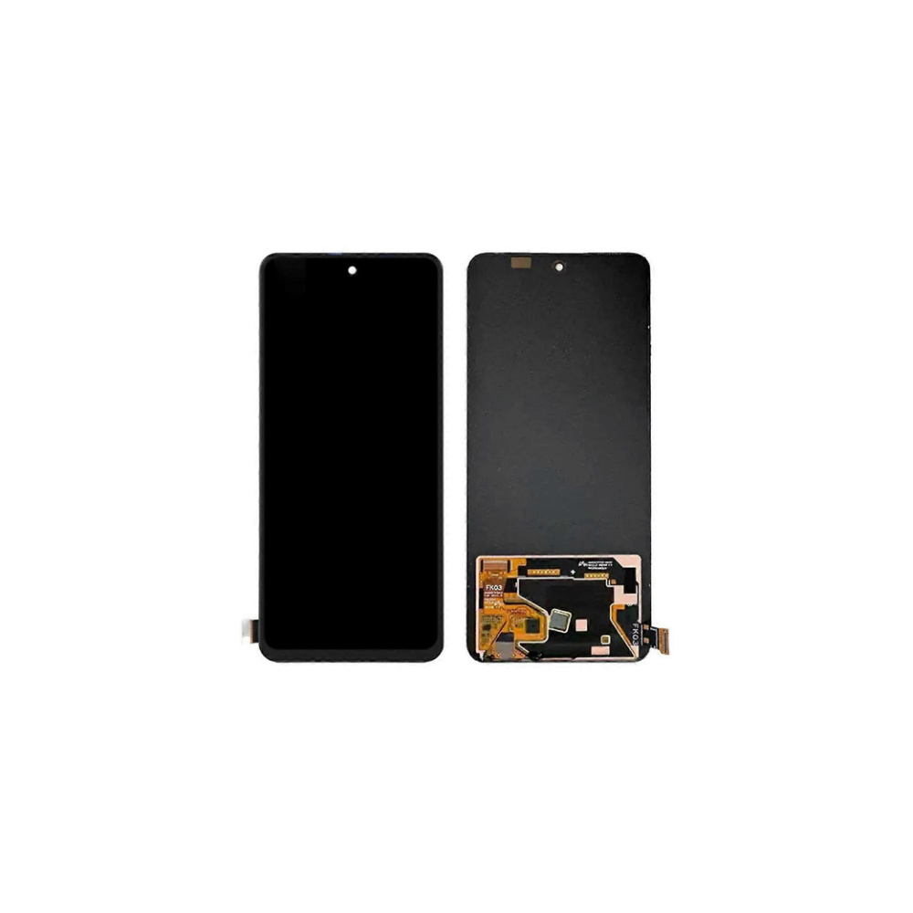 Pantalla completa para Realme 12 Sin Marco Negra INCELL