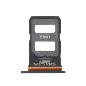 Bandeja de tarjeta SIM /SD para Xiaomi Redmi Note 13 Pro 5G 2312DRA50C Negro
