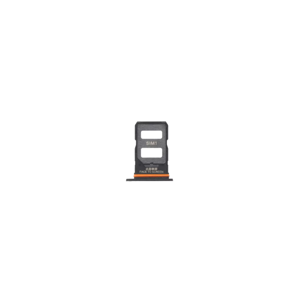 Bandeja de tarjeta SIM /SD para Xiaomi Redmi Note 13 Pro 5G 2312DRA50C Negro