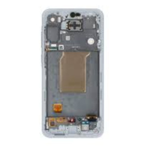 Pantalla para Samsung A55 5G(A556) Con Marco morado (Original Service Pack)