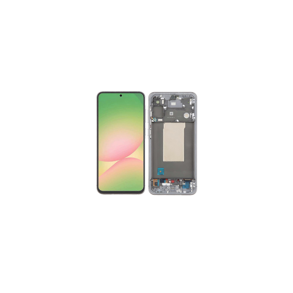 Pantalla para Samsung A566 (A56 5G 2025) Con Marco Rosa (Original Service Pack)